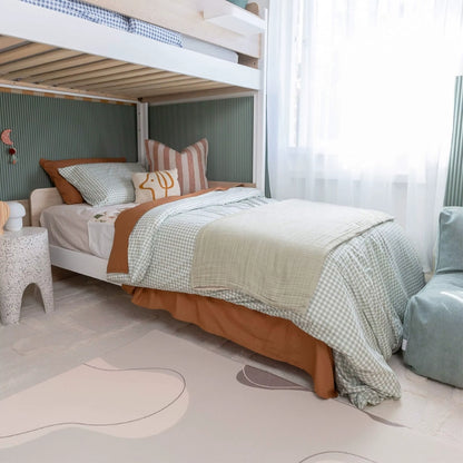 Wooden Twin Kids Bed with Storage
