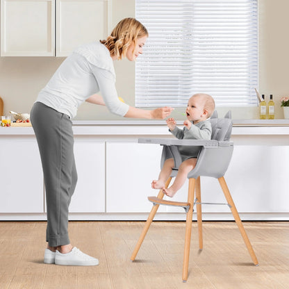 Wooden Baby Dining Chair